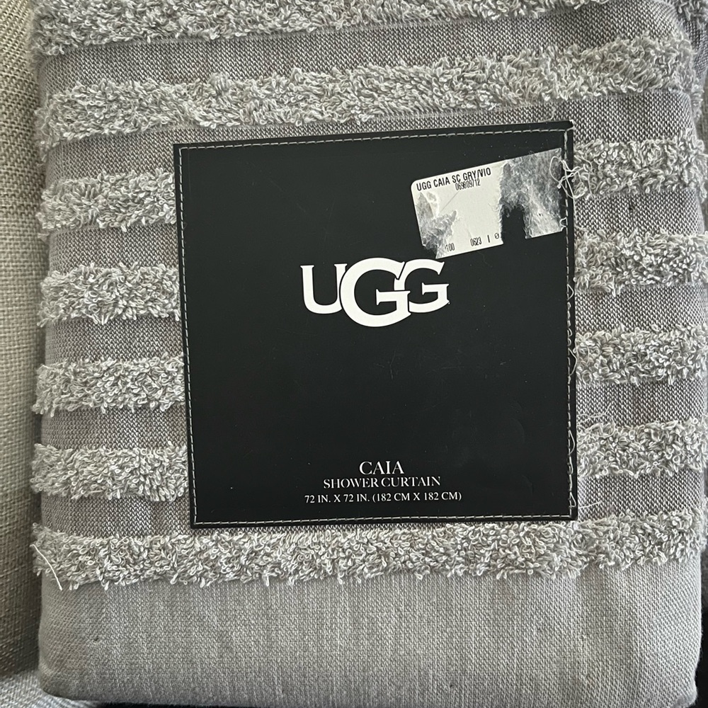 Ugg shower curtain